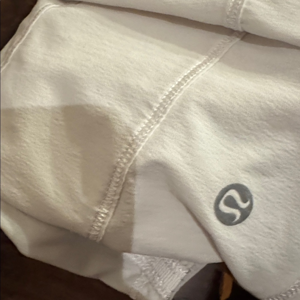 Lululemon White Pace Rival Skirt - Picture 7 of 7